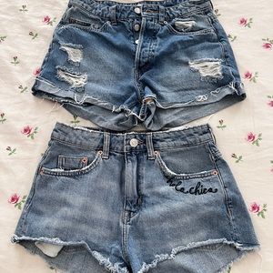 H&M jean shorts